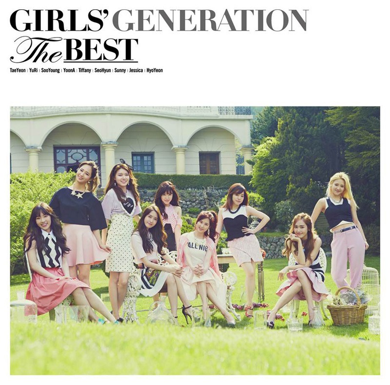 少女時代「THE BEST」famima.com盤ジャケット