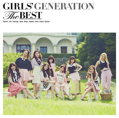 少女時代「THE BEST」famima.com盤ジャケット