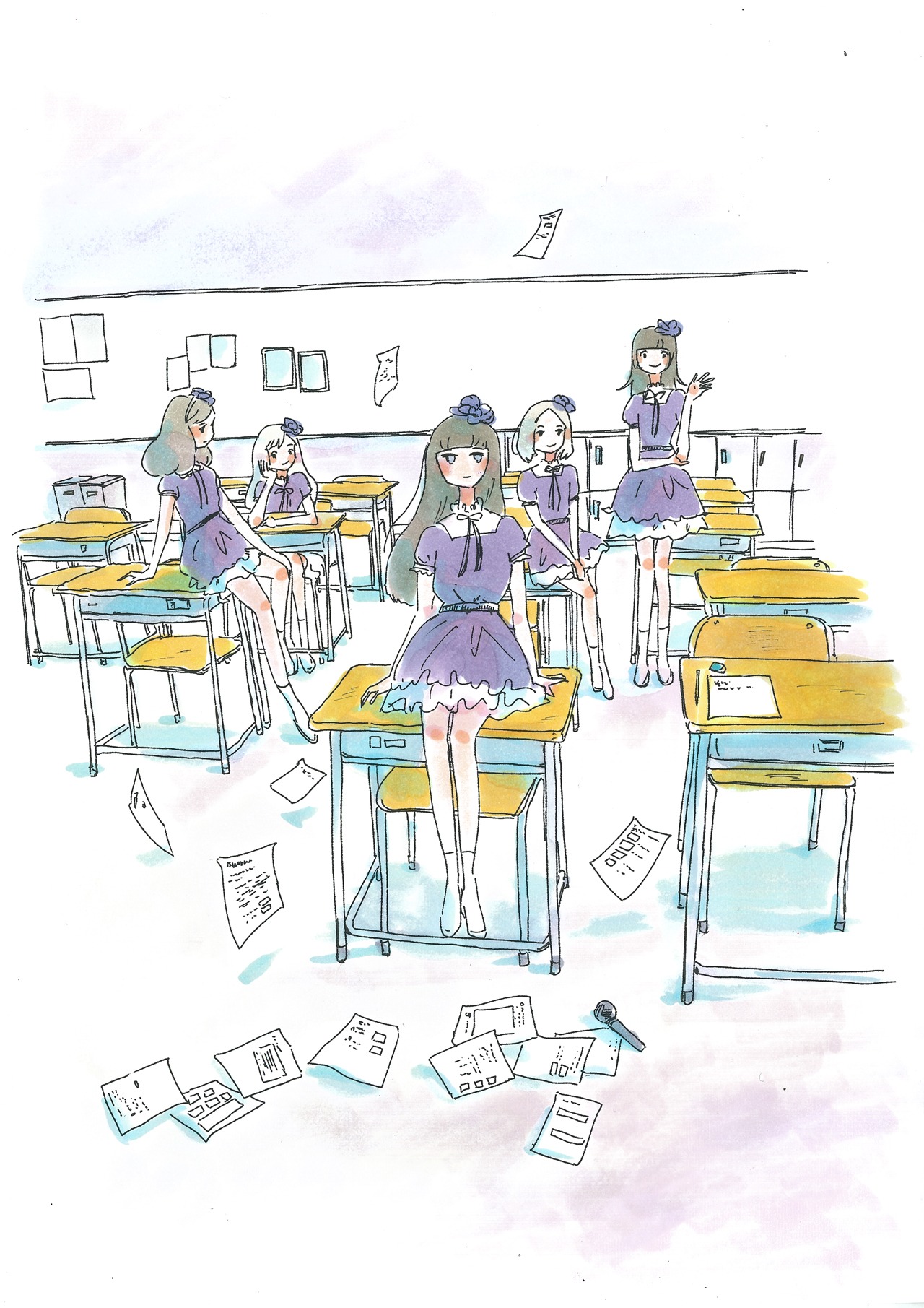 今日マチ子「5つ数えれば君の夢」カット