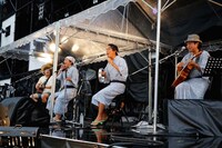 ベテランと中堅と一生によるセッションの様子。