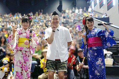 7月13日に行われた「ゆるしゃち特別編“チームしゃちほこのリクエストアワード”劇場版」上映後トークイベントの様子。