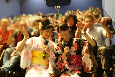 7月17日に行われた「ゆるしゃち特別編“チームしゃちほこのリクエストアワード”劇場版」上映後トークイベントの様子。