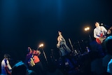 OverTheDogs「あなたの心を燃やし中華ツアー2014~ドレスコードはヒヤチュウで~」Mt.RAINIER HALL SHIBUYA PLEASURE PLEASURE公演の様子。