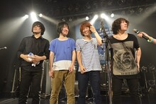 「閃光ライオット2014」3次ライブ審査にサプライズで出演したKANA-BOON。