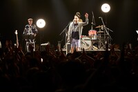 堀込泰行「YASUYUKI HORIGOME LIVE2014」東京公演の様子。（撮影：立脇卓）