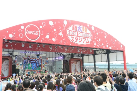 私立恵比寿中学「めざましライブ」の様子。