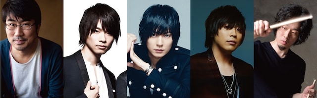 THE TURTLES JAPAN。左から亀田誠治、杉本雄治、山村隆太、阪井一生、玉田豊夢。