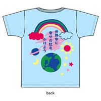 「たこやきレインボー×豊天商店オリジナルコラボTシャツ」 	彩木咲良デザイン