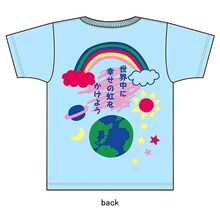 「たこやきレインボー×豊天商店オリジナルコラボTシャツ」 	彩木咲良デザイン