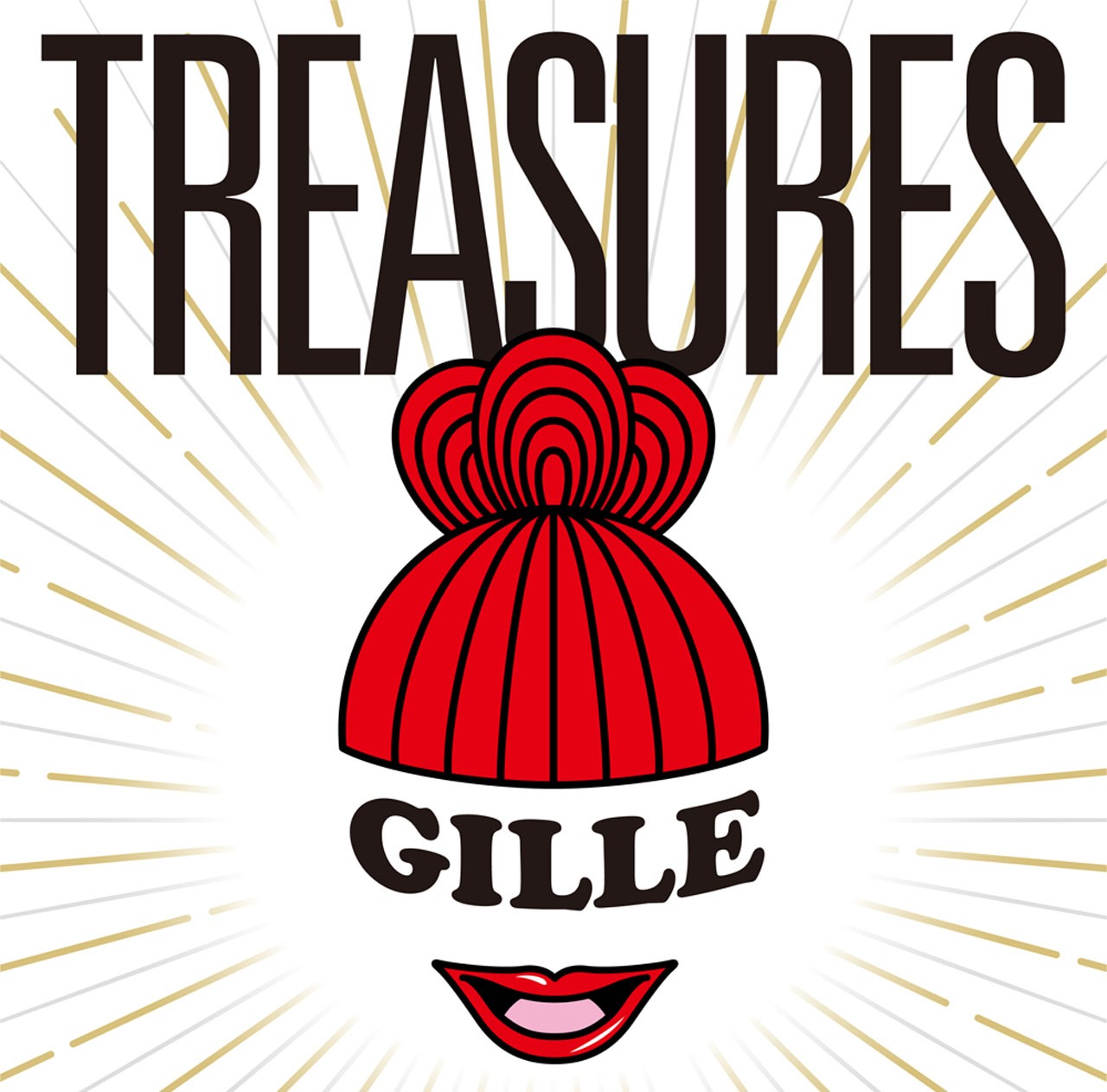 GILLE「TREASURES」通常盤ジャケット
