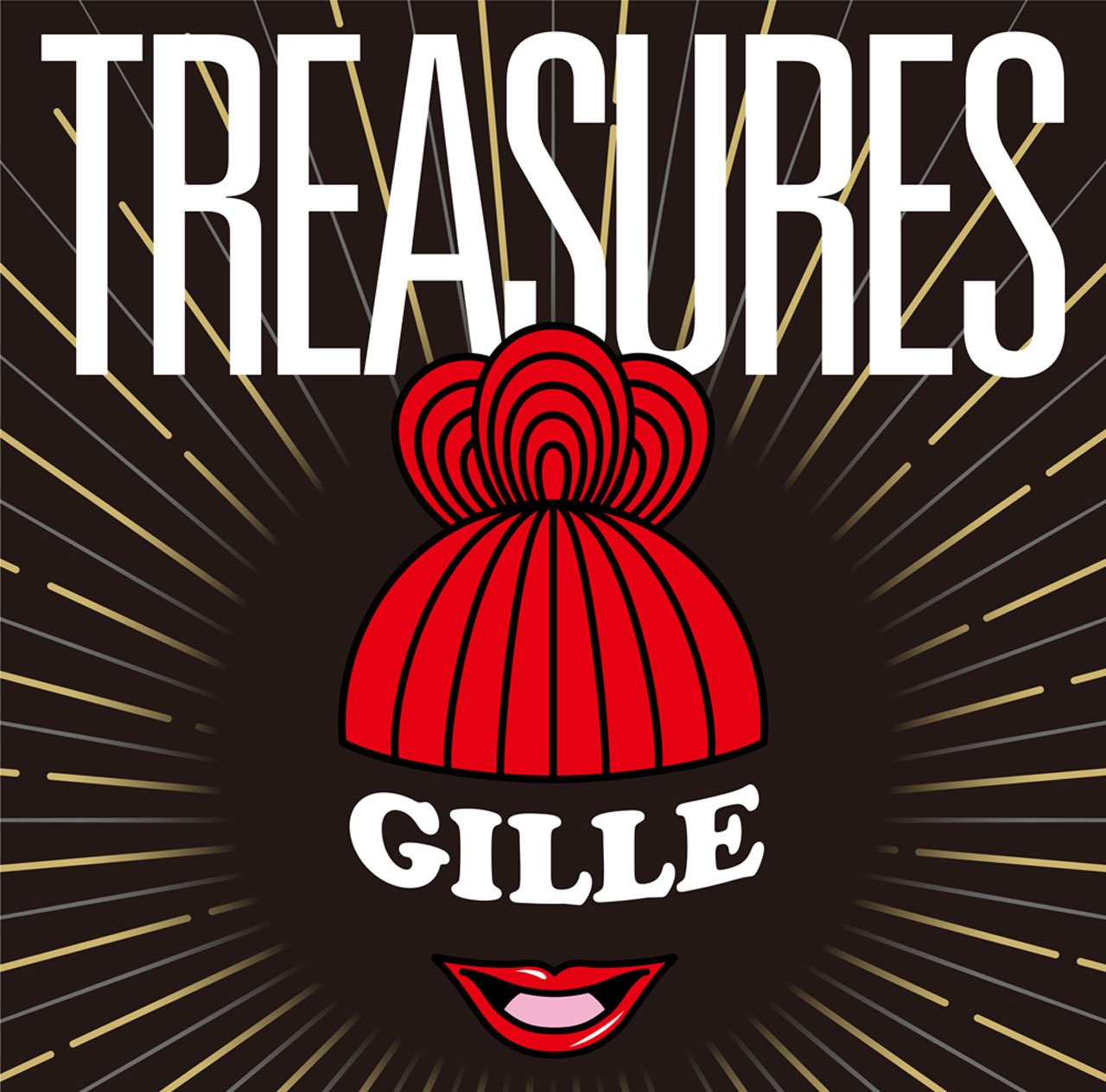 GILLE「TREASURES」初回限定盤ジャケット