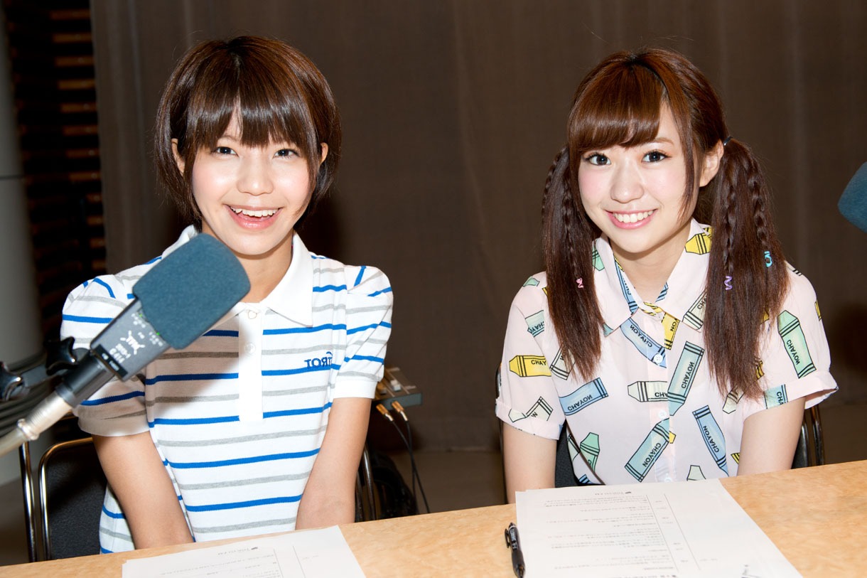 左から天野なつ、山木彩乃。