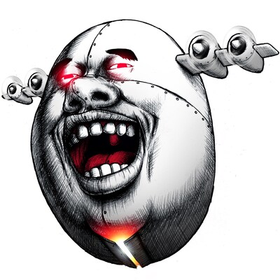 八十八ヶ所巡礼「攻撃的国民的音楽」ジャケット