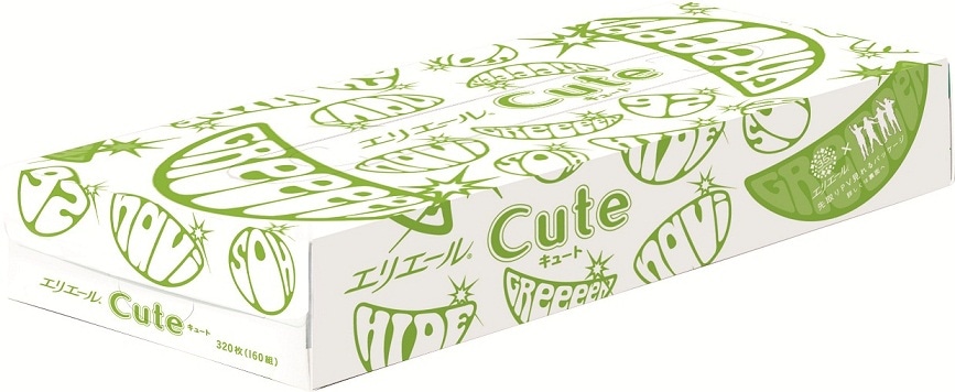エリエール×GReeeeNコラボティッシュデザイン