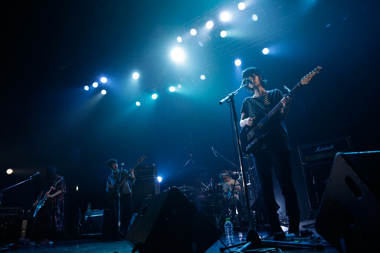 きのこ帝国（Photo by Yuki Kawamoto）