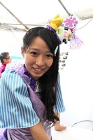 本番を前に若干緊張気味の大黒柚姫。