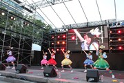 チームしゃちほこ「CBCラジオ夏まつり2014」の様子。
