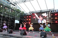 チームしゃちほこ「CBCラジオ夏まつり2014」の様子。