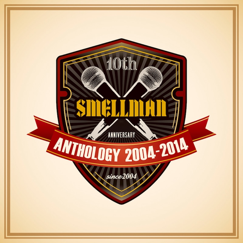 SMELLMAN「ANTHOLOGY 2004-2014」ジャケット