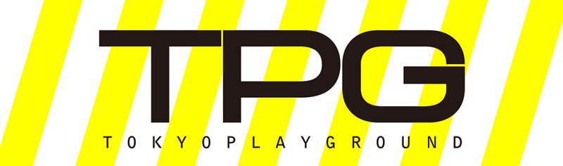「TOKYOPLAYGROUND」ロゴ。デザインはDie（HONDALADY）によるもの。