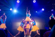 PASSPO☆「向日葵」リリースイベントの様子。