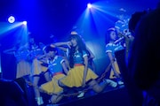 PASSPO☆「向日葵」リリースイベントの様子。