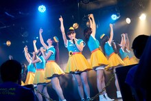 PASSPO☆「向日葵」リリースイベントの様子。