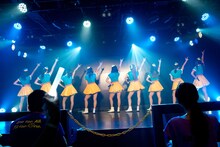 PASSPO☆「向日葵」リリースイベントの様子。