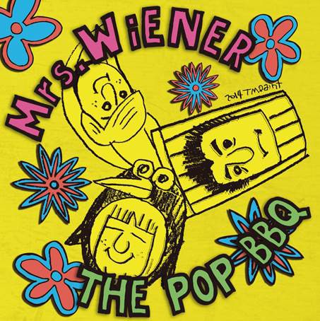 Mrs.WiENER「THE POP BBQ」ジャケット