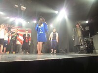 「エアギター2014日本決勝大会」の模様。