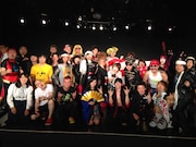 「エアギター2014日本決勝大会」の模様。