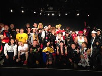 「エアギター2014日本決勝大会」の模様。