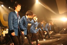 キュウソネコカミ「DMCC - REAL ONEMAN TOUR -～DOSA MAWARI CHU CHU～」大阪・umeda AKASO公演の様子。