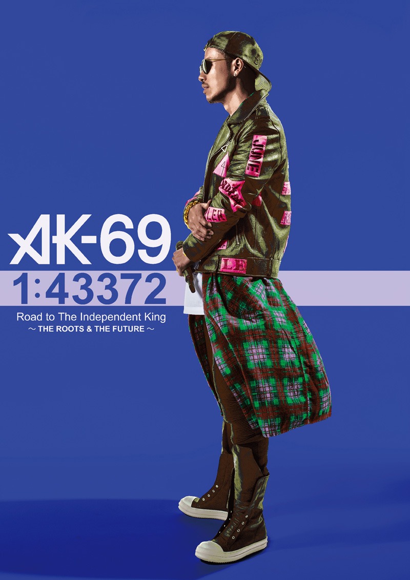 AK-69「1:43372 Road to The Independent King～THE ROOTS & THE FUTURE～」通常盤Bジャケット