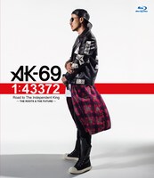 AK-69「1:43372 Road to The Independent King～THE ROOTS & THE FUTURE～」Blu-rayジャケット