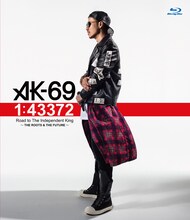 AK-69「1:43372 Road to The Independent King～THE ROOTS & THE FUTURE～」Blu-rayジャケット