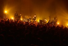 the HIATUS「Keeper Of The Flame Tour 2014」新木場STUDIO COAST公演の様子。