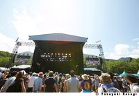 GREEN STAGEの様子。