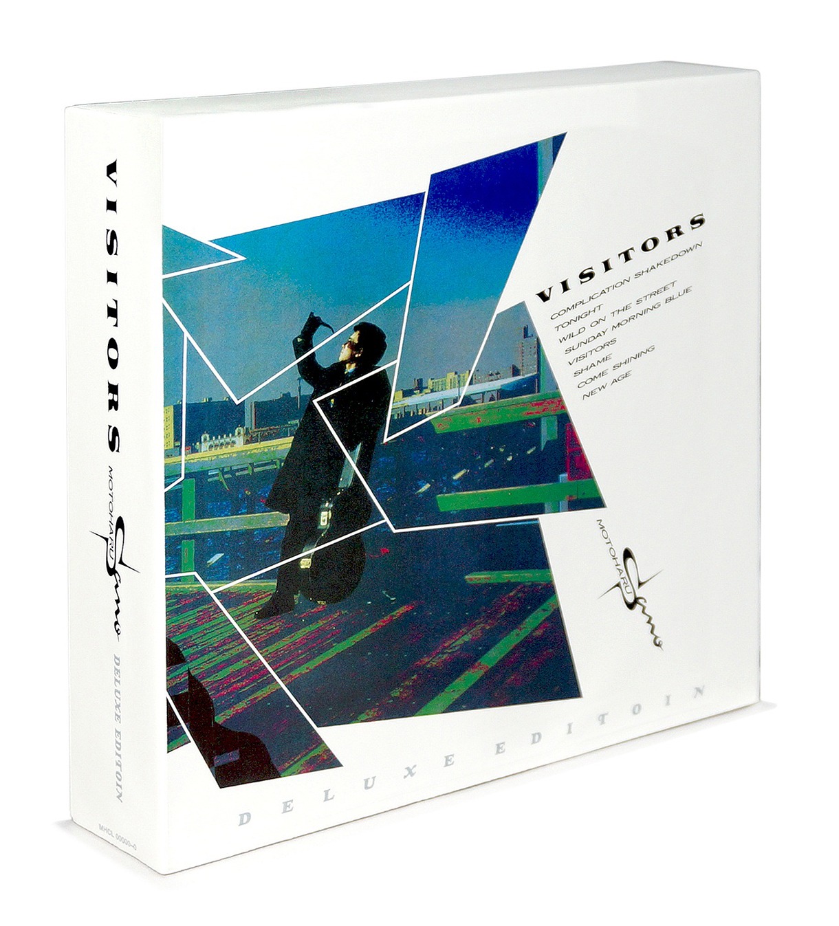 佐野元春「VISITORS DELUXE EDITION（仮）」パッケージデザインイメージ