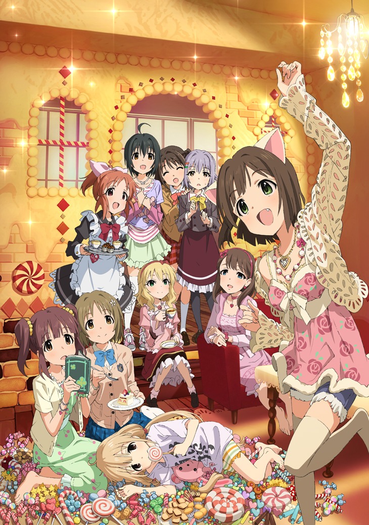 アニメ「アイドルマスター シンデレラガールズ」キービジュアル  (c) 窪岡俊之 (c) BANDAI NAMCO Games Inc. (c) BNGI / PROJECT CINDERELLA