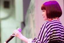 Yun*chi「HYPER JAPAN London 2014」出演時の様子。