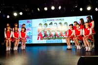 「超絶革命第2弾発表会見 SUPER☆GiRLS・iDOL Street NEXT STREET 2014」発表会の様子。
