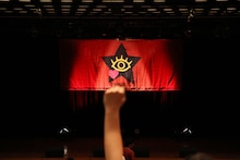 上坂すみれ「4thシングル＆LIVE BD/DVD連動イベント ミニLIVE＆お渡し会」の様子。