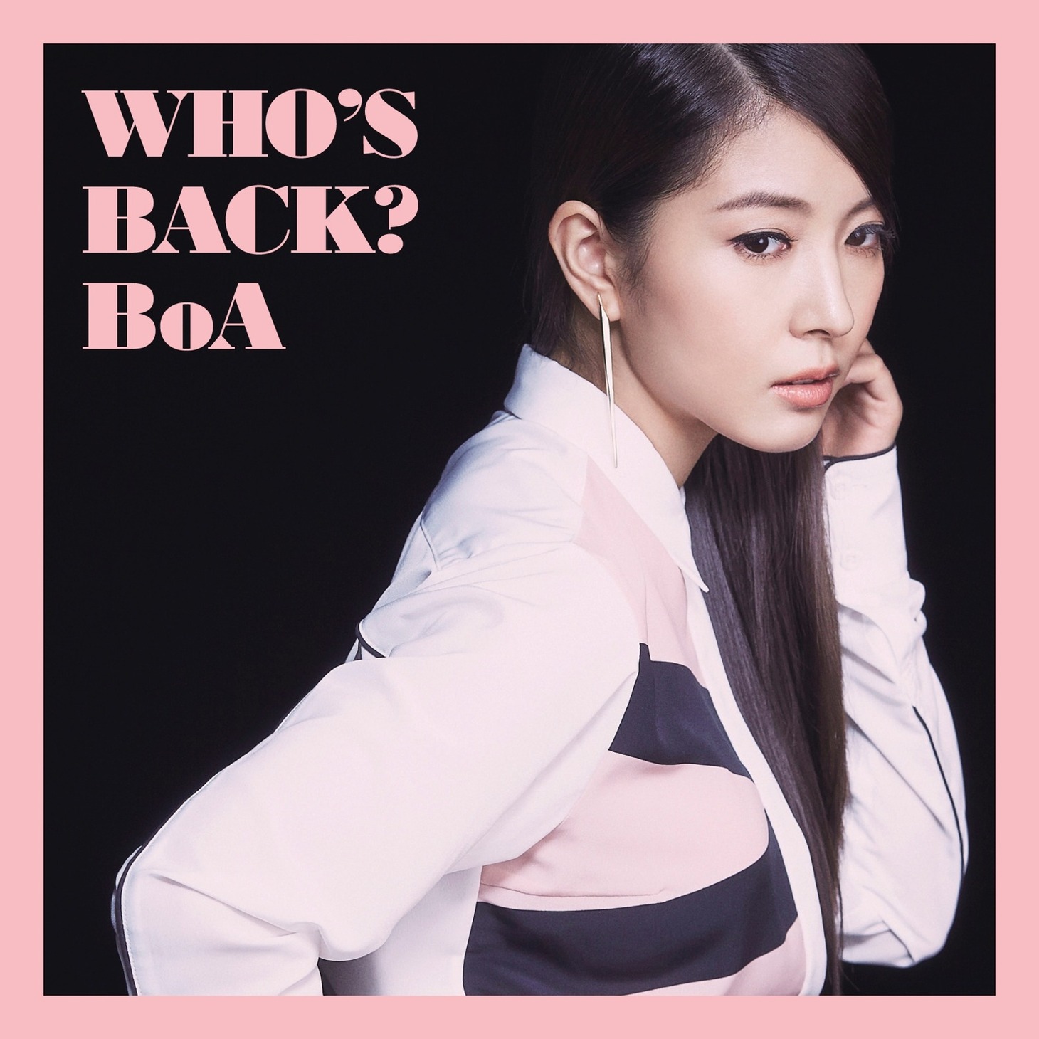 BoA「WHO'S BACK?」CD盤ジャケット