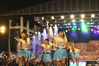 私立恵比寿中学「エビ中 夏のファミリー遠足　略してファミえん in 山中湖」の様子。