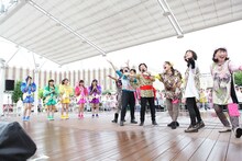 たこやきレインボーとオバチャーン。