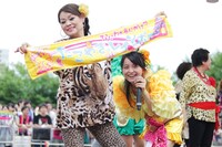 たこやきレインボー「OIF2014」の様子。