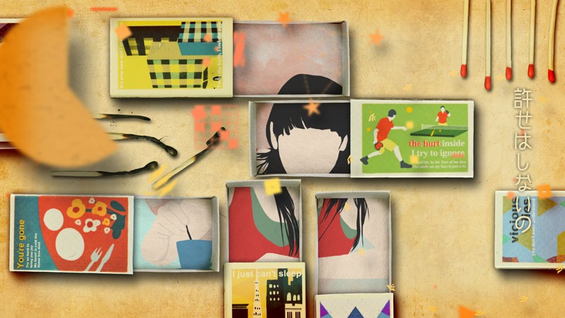 ササノマリイ「戯言スピーカー」PVのワンシーン。