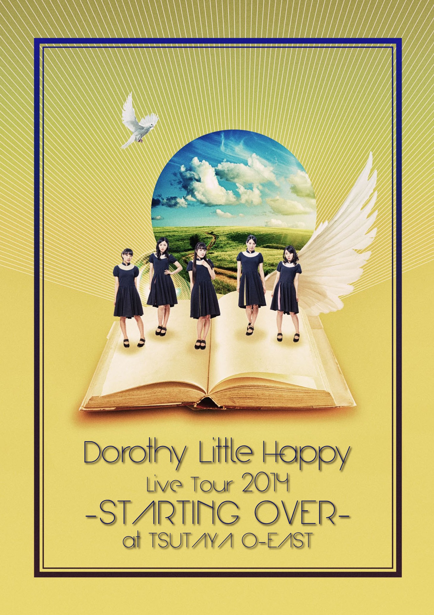 Dorothy Little Happy「Dorothy Little Happy Live Tour 2014 ～STARTING OVER～ at TSUTAYA O-EAST」DVDジャケット