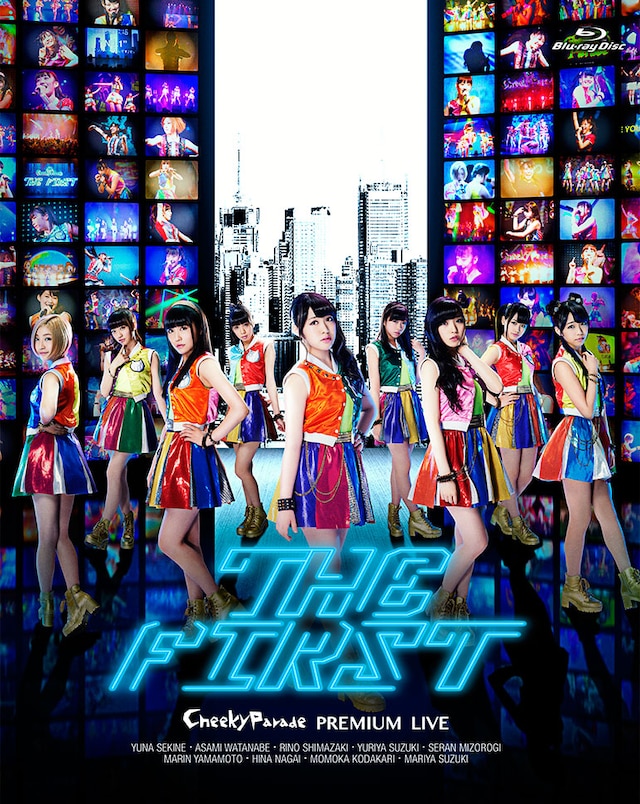 Cheeky Parade「Cheeky Parade PREMIUM LIVE『THE FIRST』」Blu-ray盤ジャケット